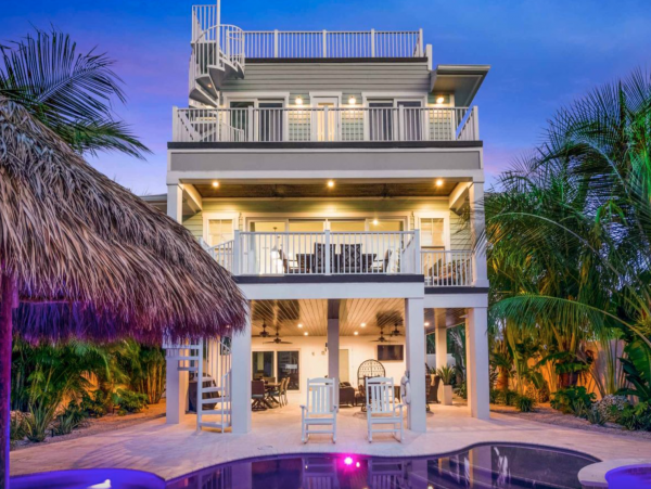 Luxury Seven Bedroom Vacation Rental Home on Lido Key